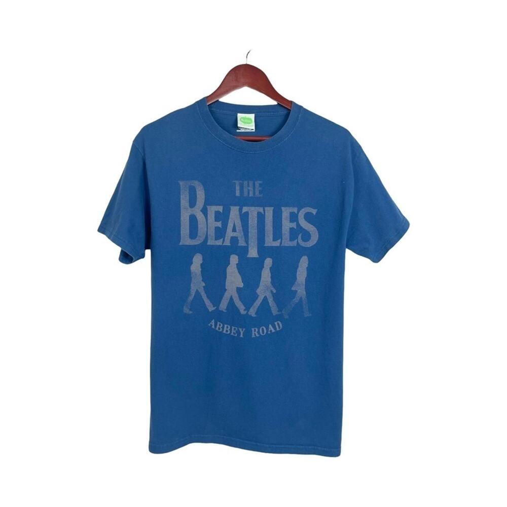 The Beatles Abbey Road Graphic‎ T Shirt Blue Men's Size Medium